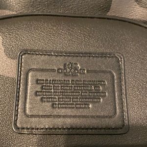 Authentic coach camo backpack